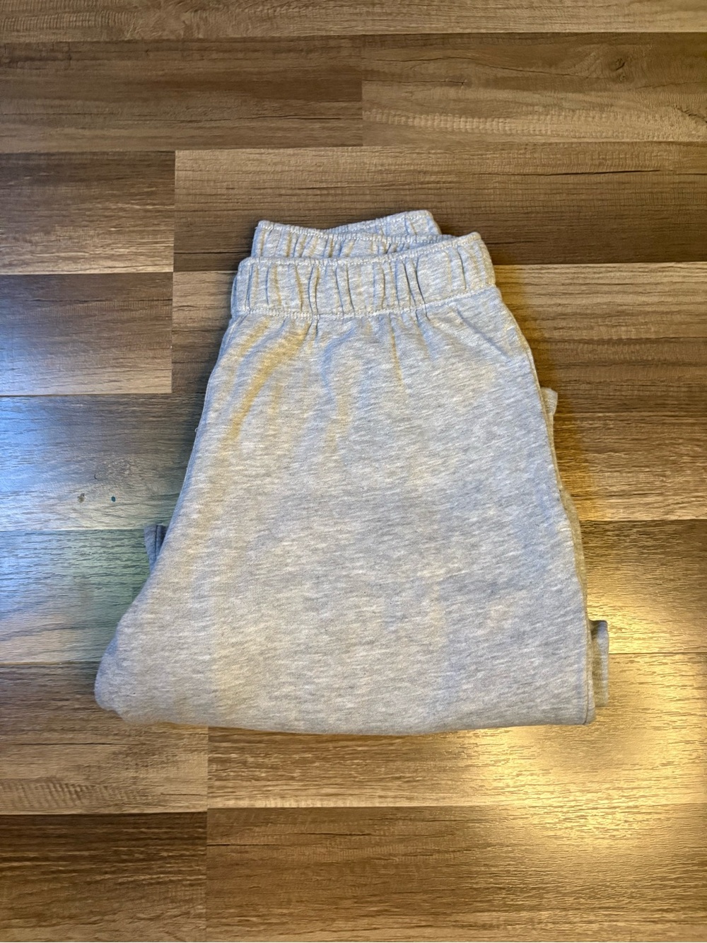 Tilly's Women's Gray Fleece Sweatpants Pull On Elastic Waist Straight Leg M